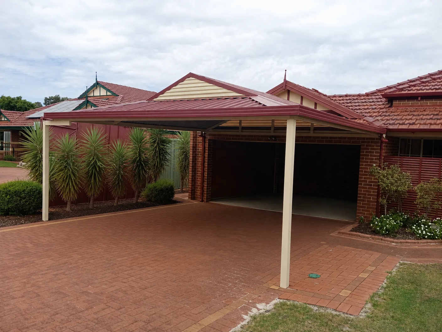 Dutch Gable Attached Patio
