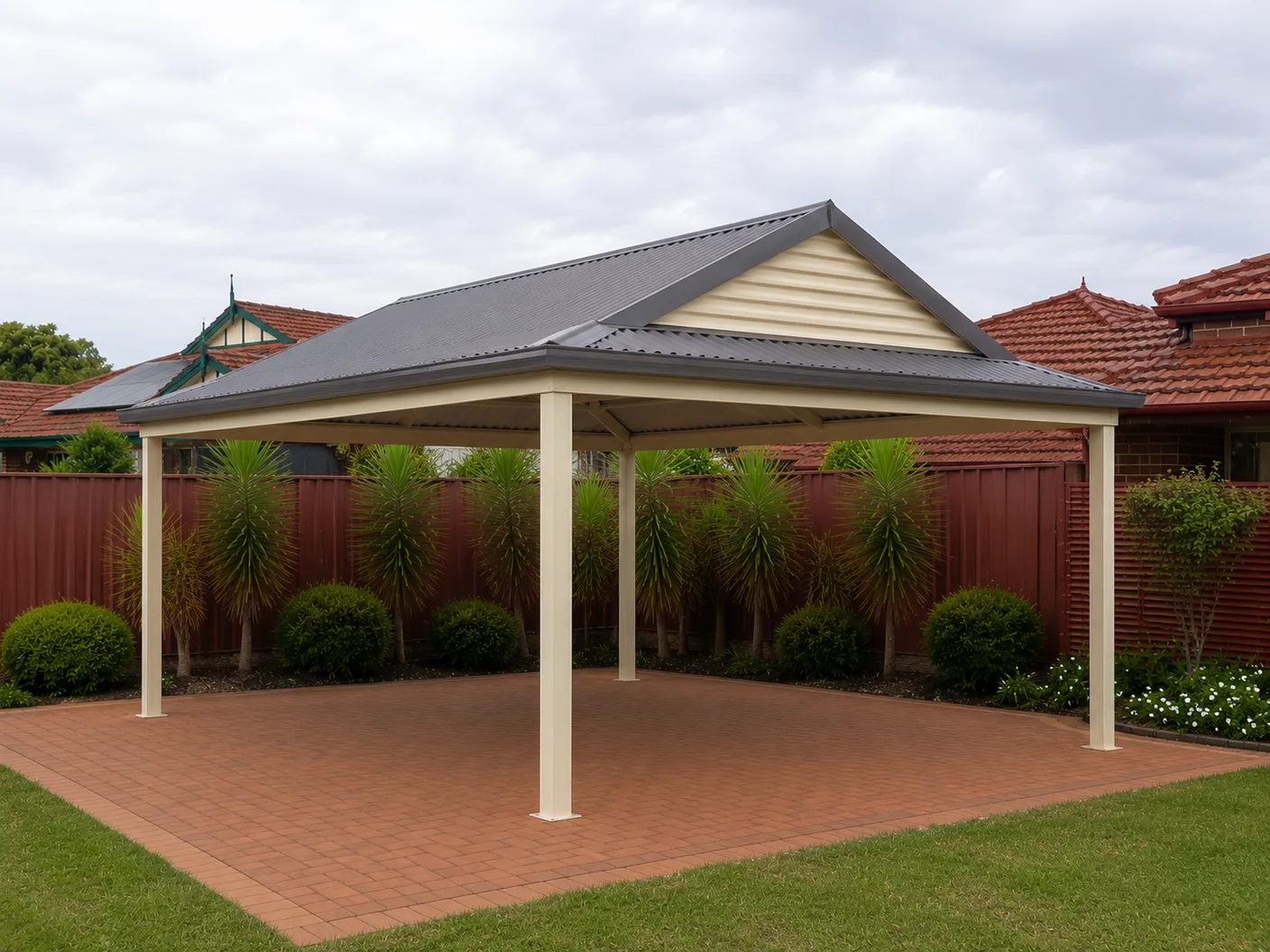 Dutch Gable Freestanding Patio