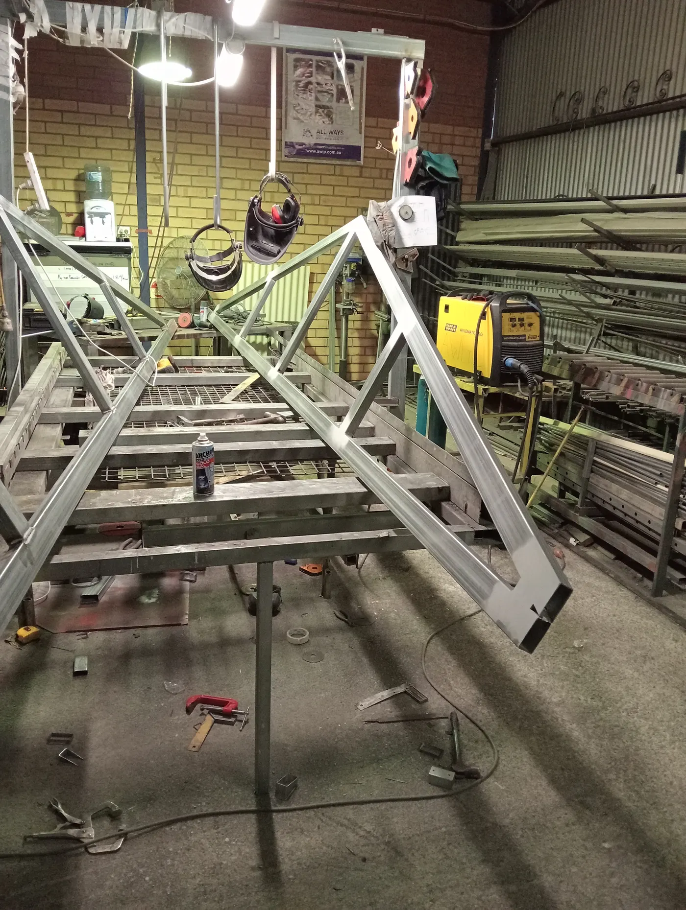 Truss Welding Bay