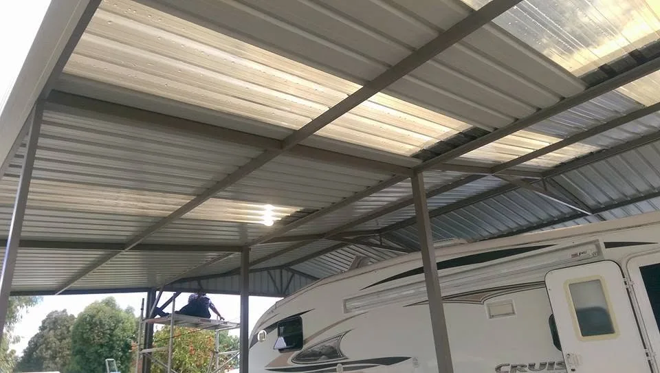 Flat Carport Roof Detail