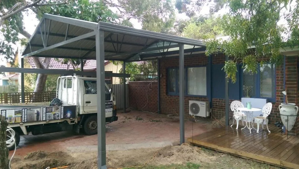 Freestanding Flat Patio