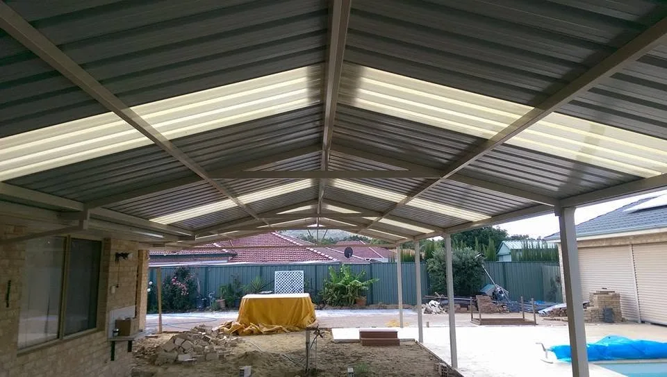 Gable Patio Pool View