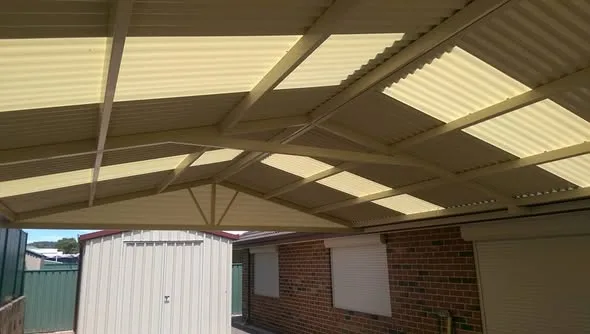 Gable Roof And Skylight Detail