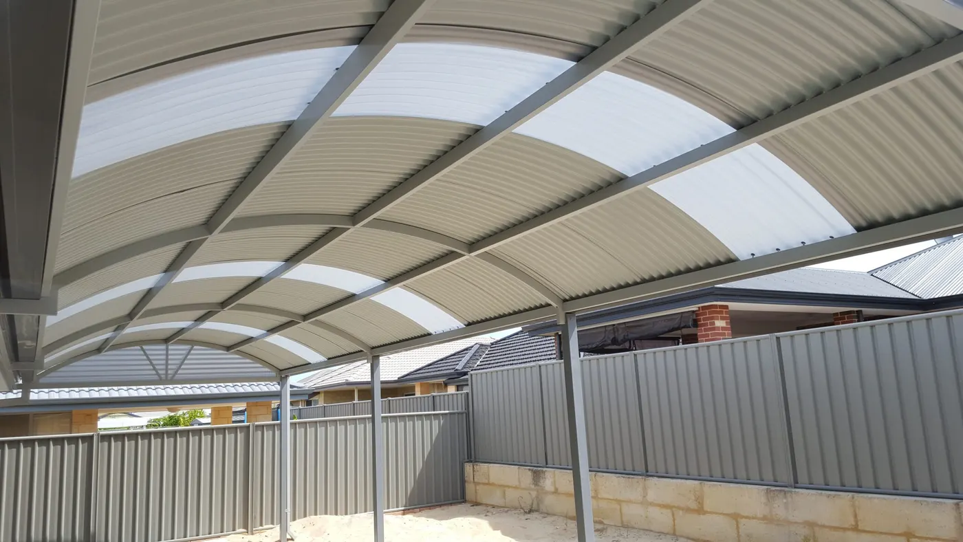 Dome Patio with Skylights
