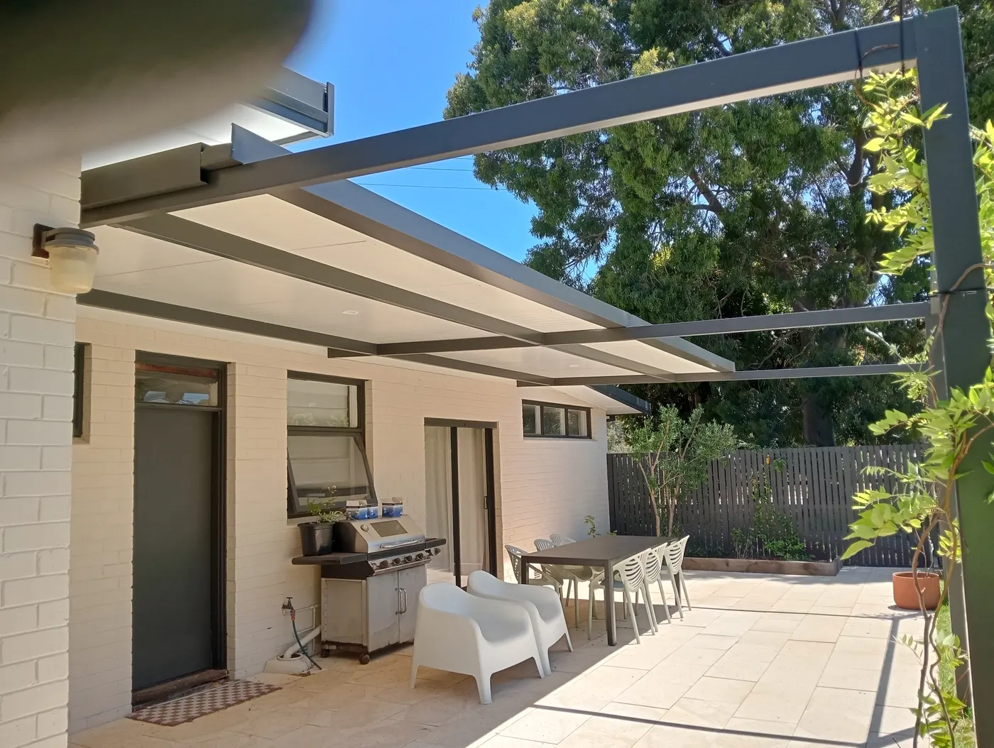 Charcoal Flat Patio