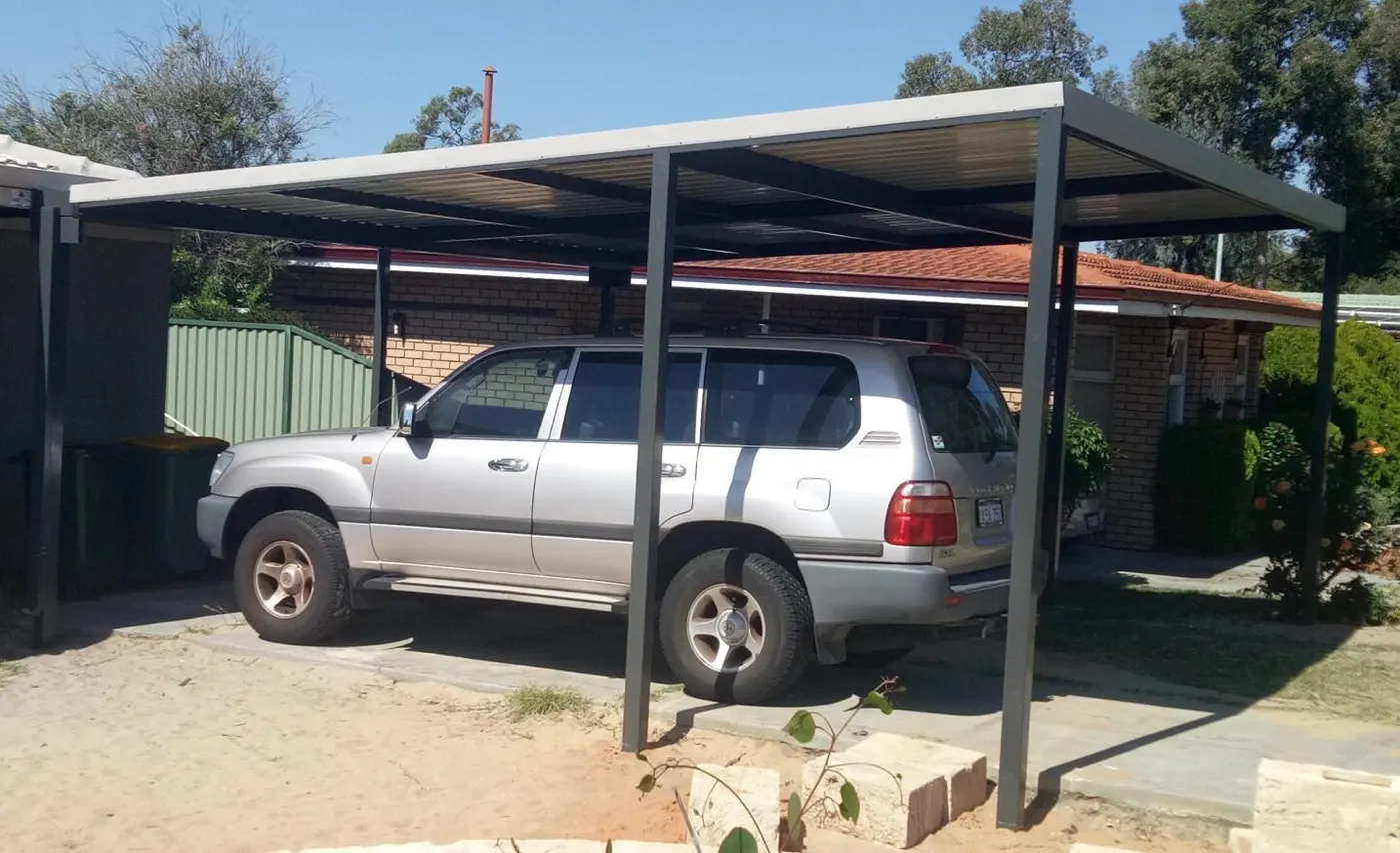 Freestanding Flat Carport