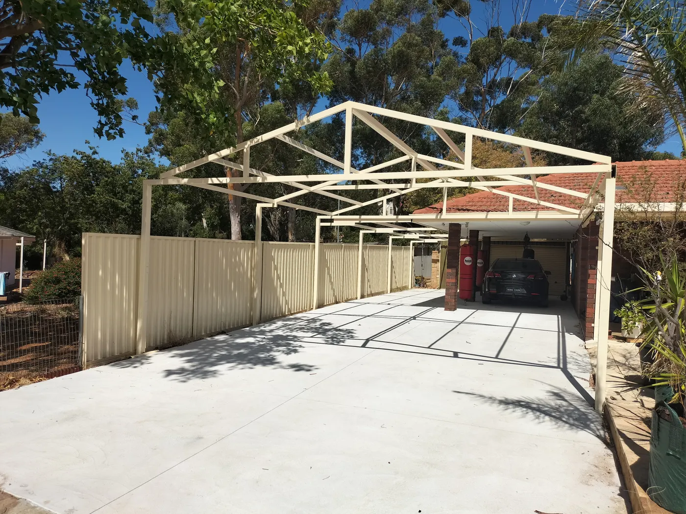 Gable Carport Frame