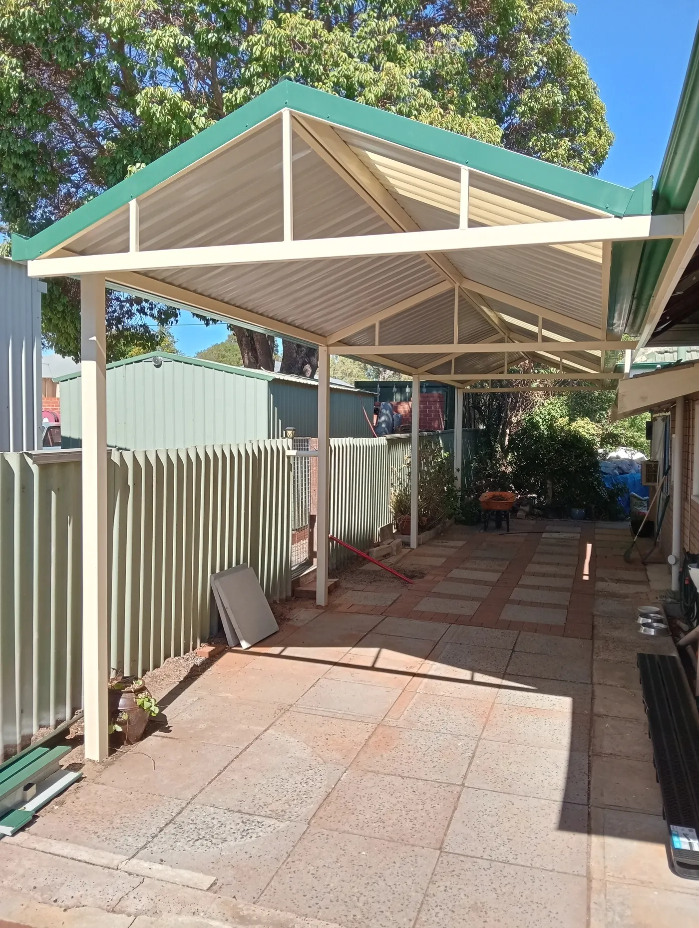 Gable Walkway Cover