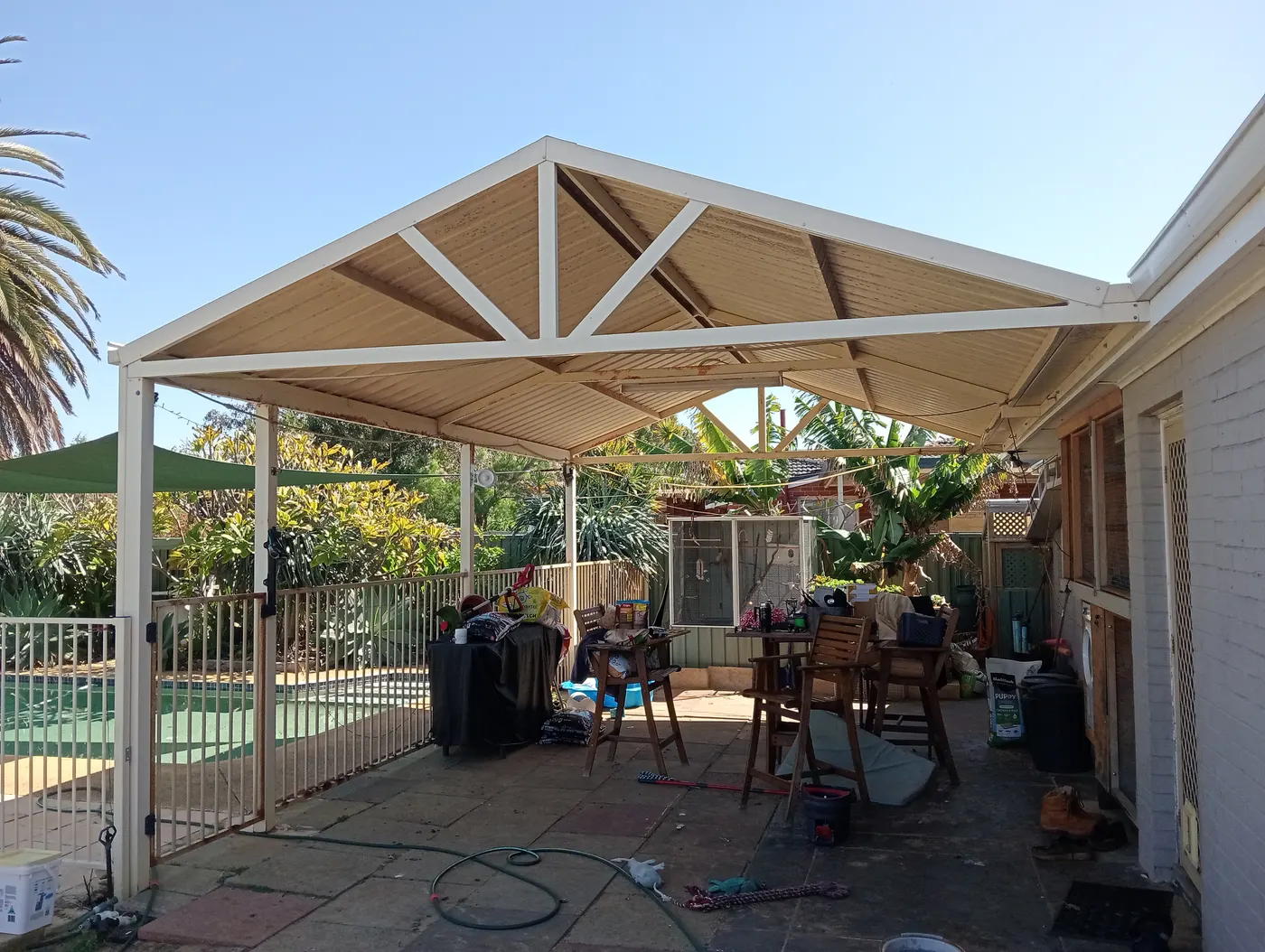 Poolside Gable Patio