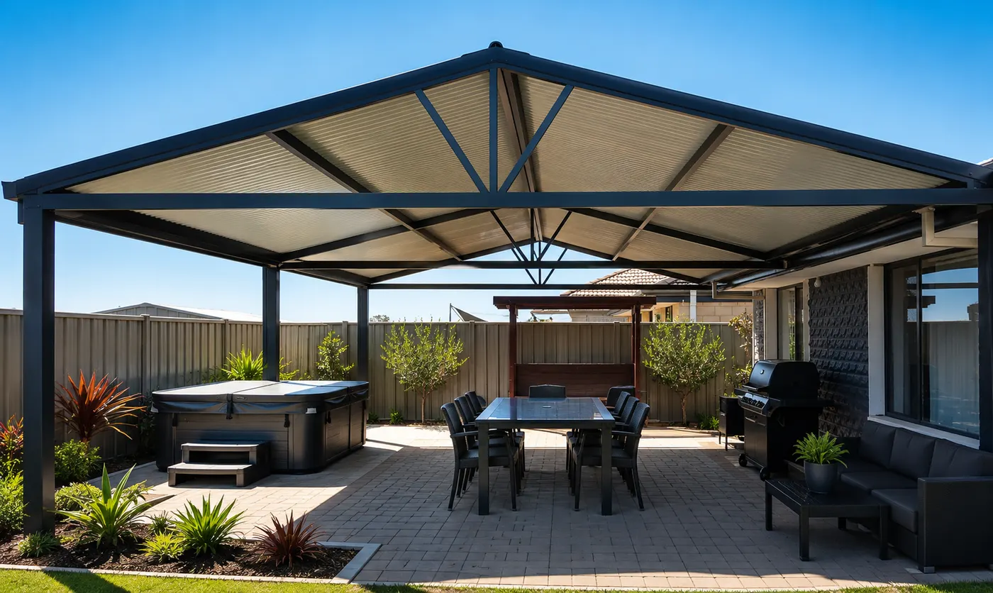 Gable Entertaining Area