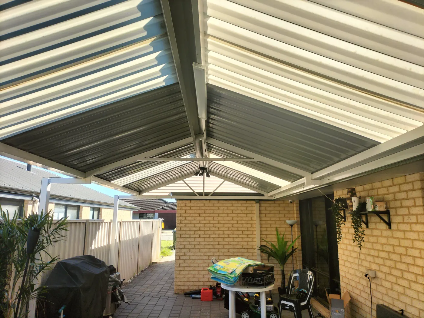 Two-Tone Gable Roof